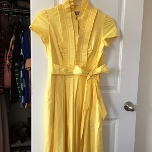 Eliza J yellow dress